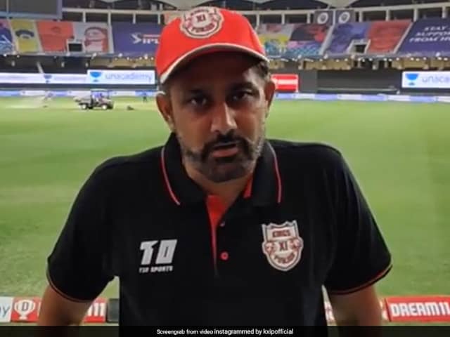 IPL 2020, KXIP vs RCB: Kings XI Punjab coach Anil Kumble recorded first win after KL Rahul, Ravi Bishnoi. The clock IPL 2020, KXIP vs RCB: Kings XI Punjab coach Anil Kumble recorded first win after KL Rahul, Ravi Bishnoi. The clock